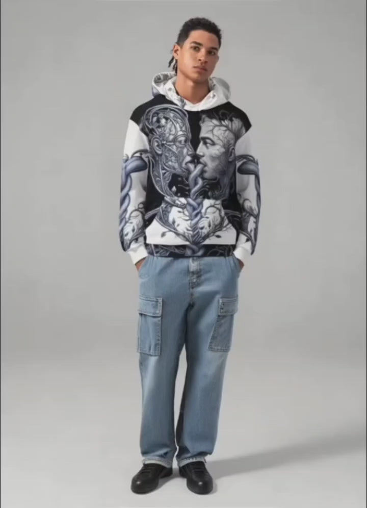 Silver Vine Symbiosis hoodie