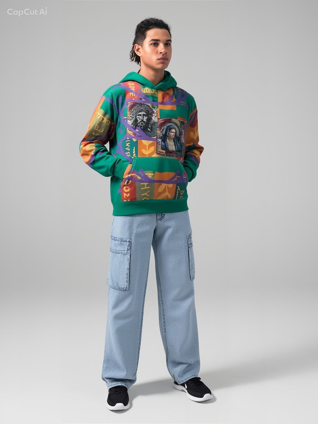Oversized Cotton Hoodie