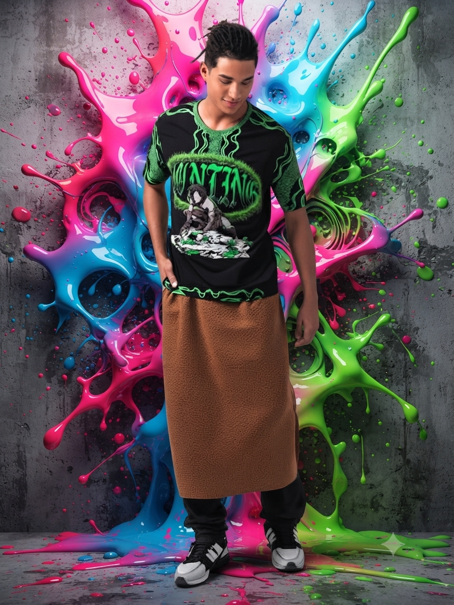 Men's t-shirt Primitive Hunt Black & Green T-Shirt