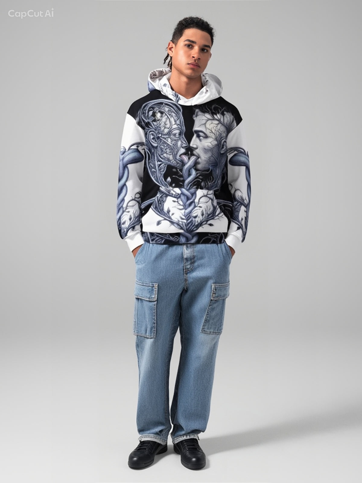 Silver Vine Symbiosis hoodie