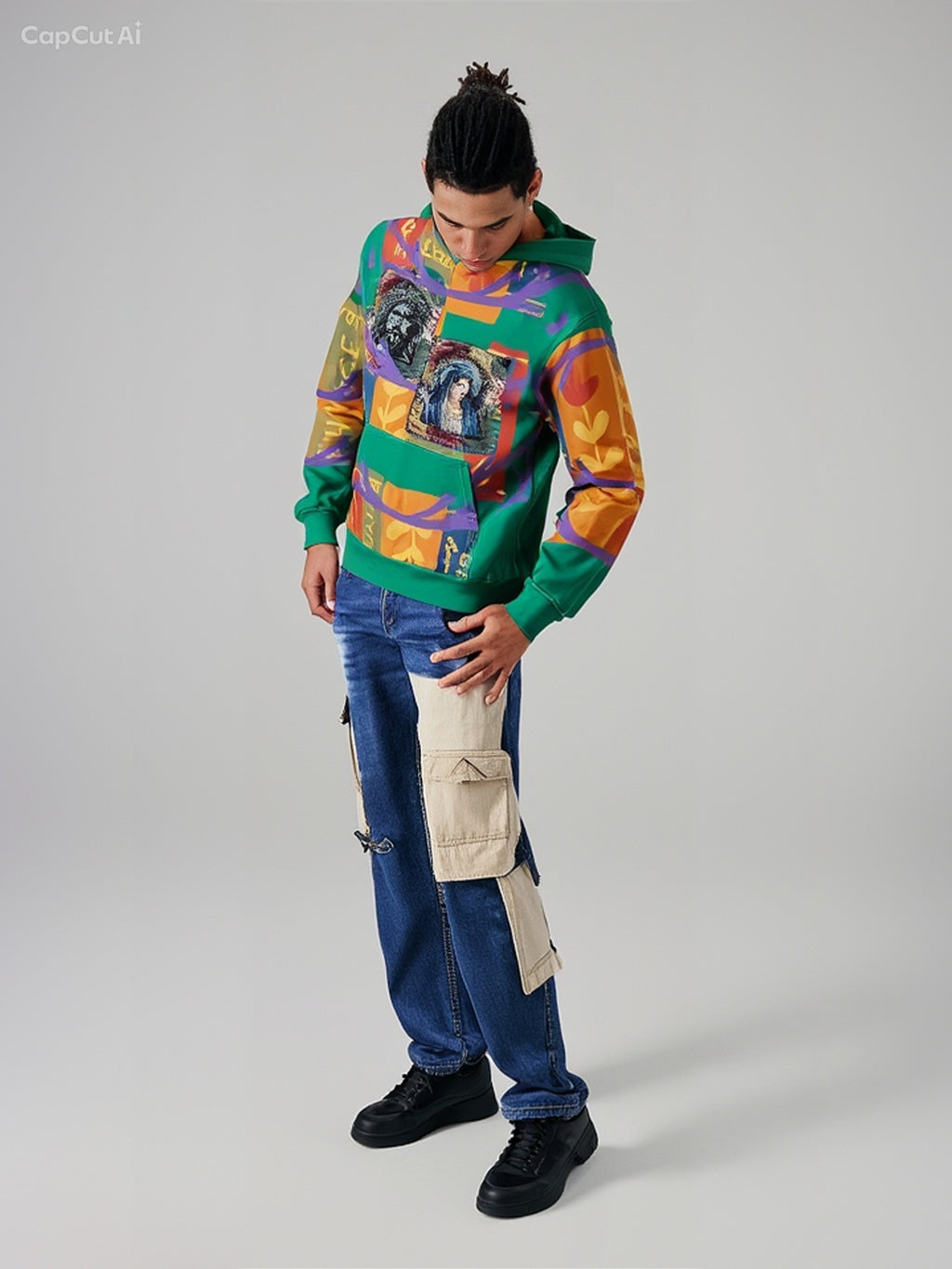Oversized Cotton Hoodie