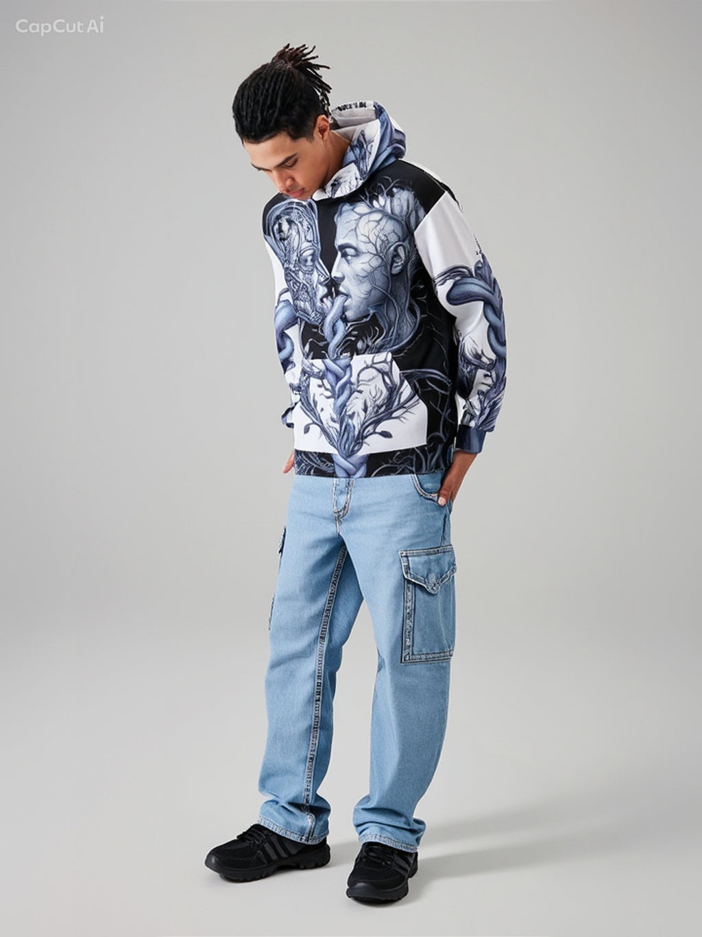 Silver Vine Symbiosis hoodie