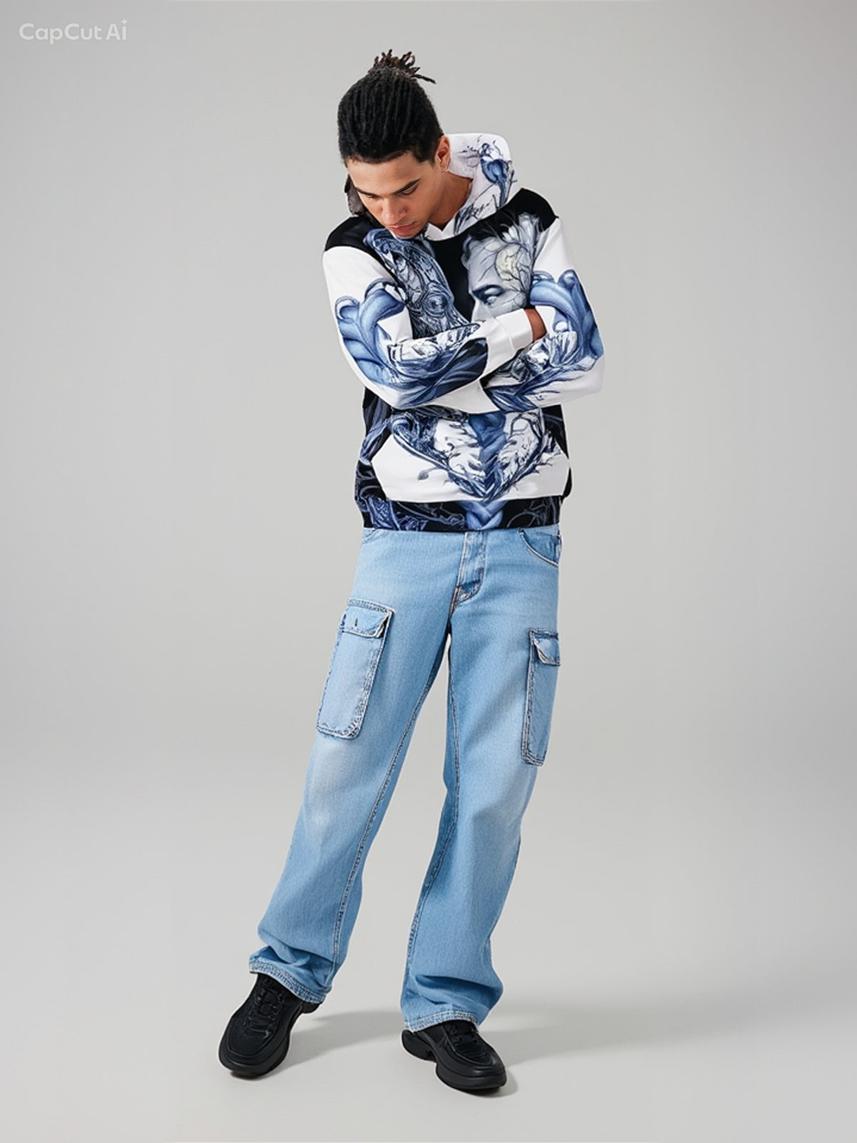 Silver Vine Symbiosis hoodie