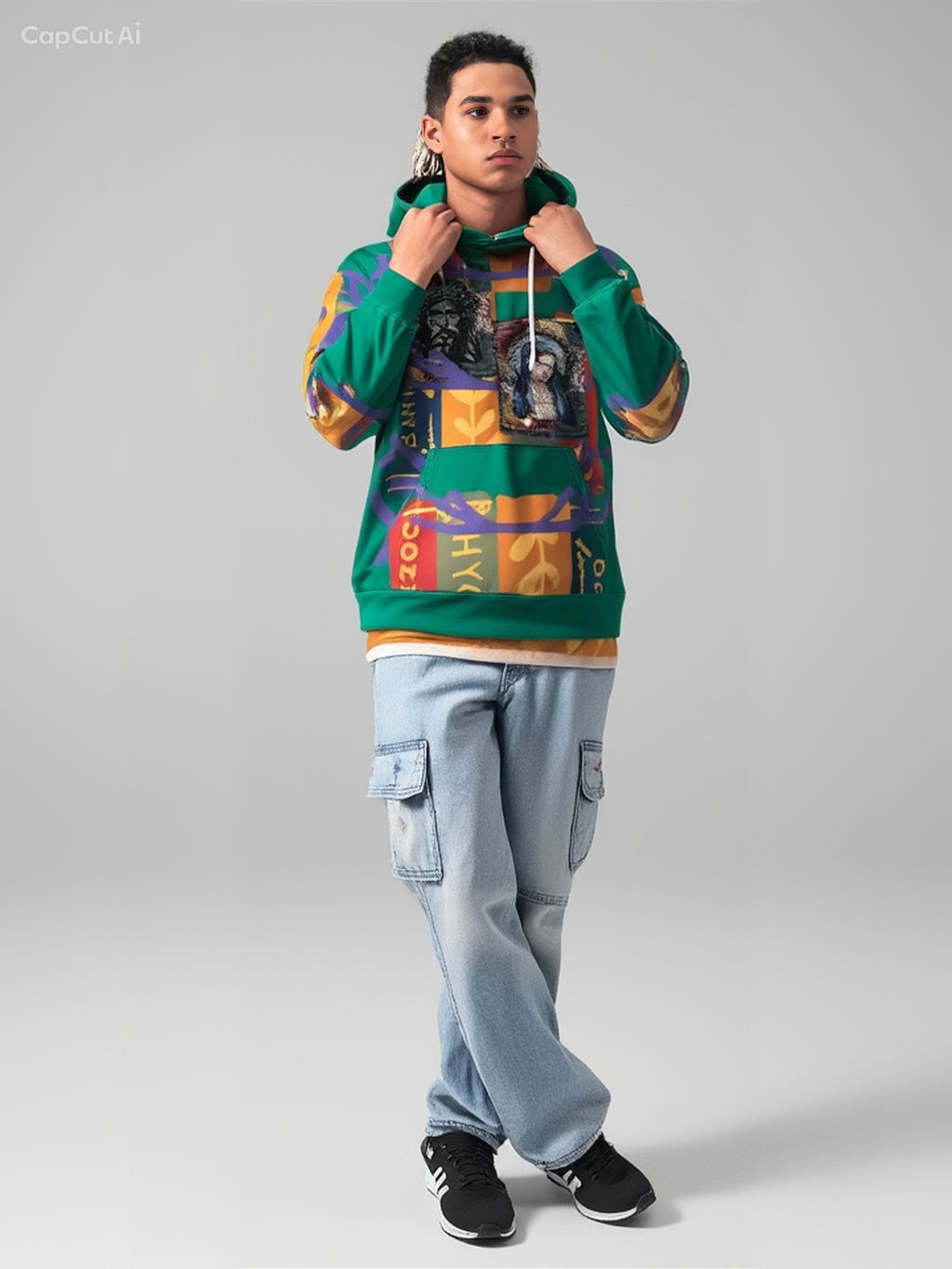 Oversized Cotton Hoodie