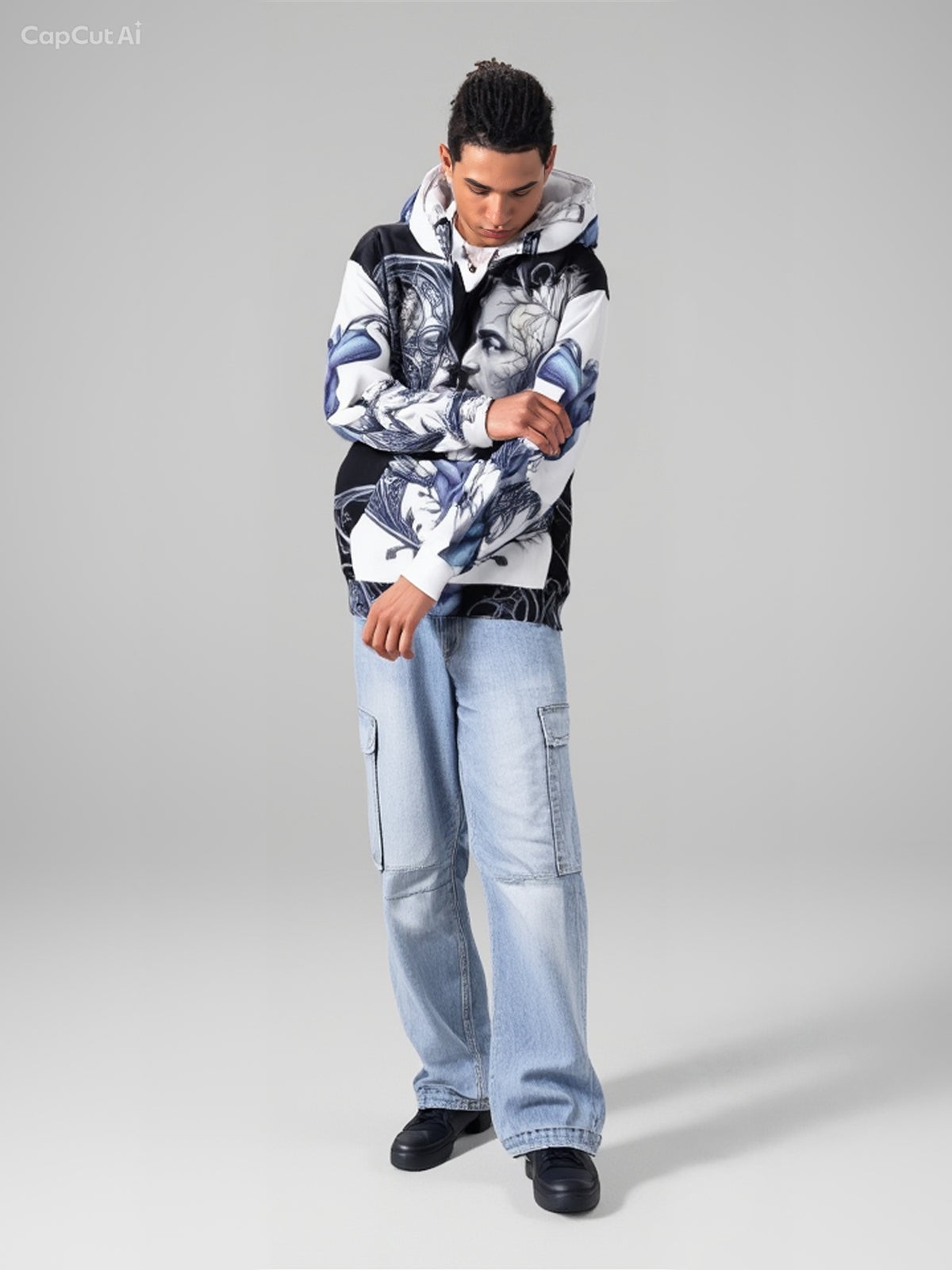 Silver Vine Symbiosis hoodie