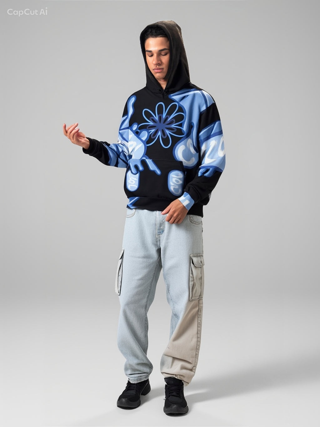 Oversized Cotton Hoodie