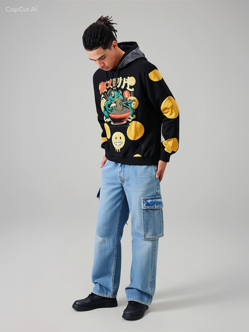 Oversized Cotton Hoodie