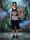 Youth Recycled Basketball Jersey Winged Serpent Contrast Jersey