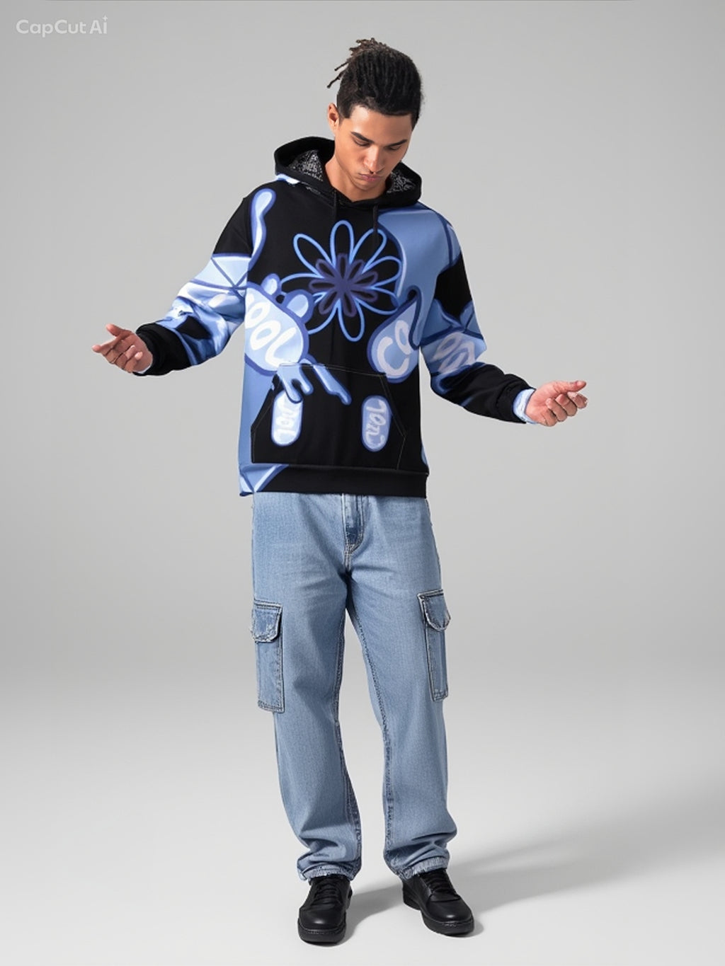 Oversized Cotton Hoodie