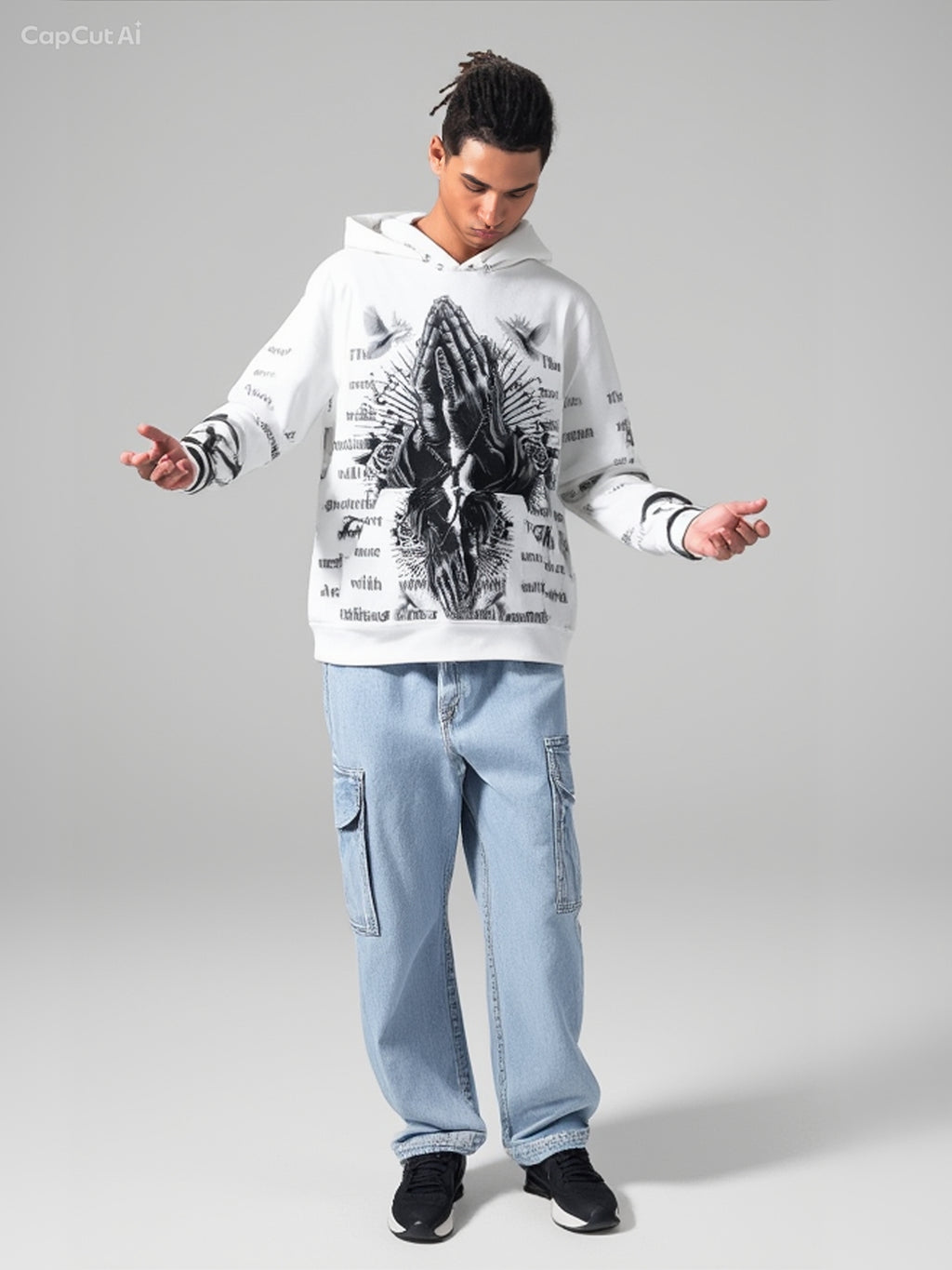 The hands of prayers Hoodie